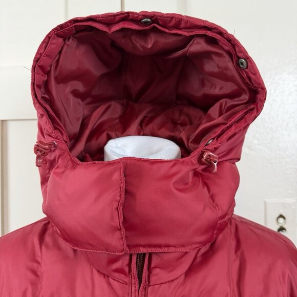 Eddie Bauer Women's Hooded Jacket Red Goose Down Parka Womens XXL 2X Gorp Winter - Picture 3 of 10